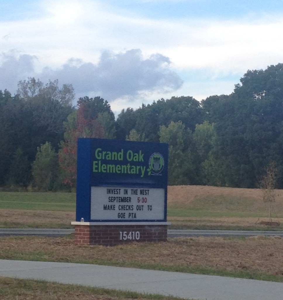 Grand Oaks Elementary in Huntersville NC