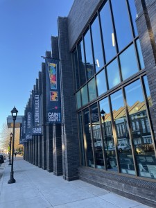 Sidewalk View of Cain Center for the Arts